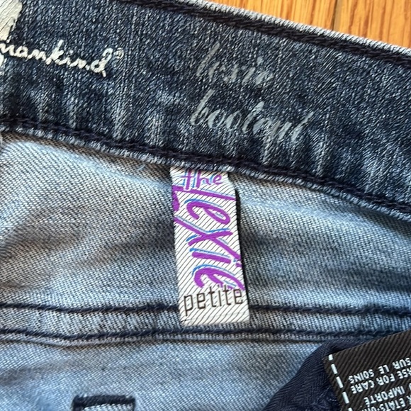 7 For All Mankind Lexie Bootcut Jeans Denim 27 Medium Wash Casual Flare Blue - Picture 3 of 8